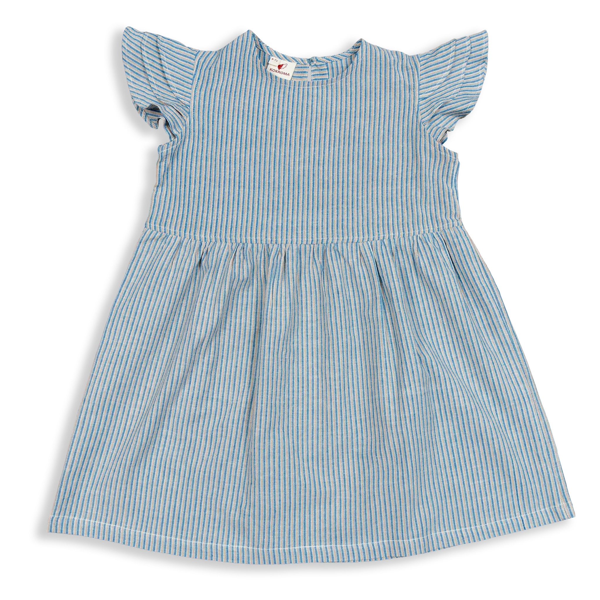 Introducing the Kokroma Chirashree Girl Dress, a delightful summer outfit suitable for all occasions. 