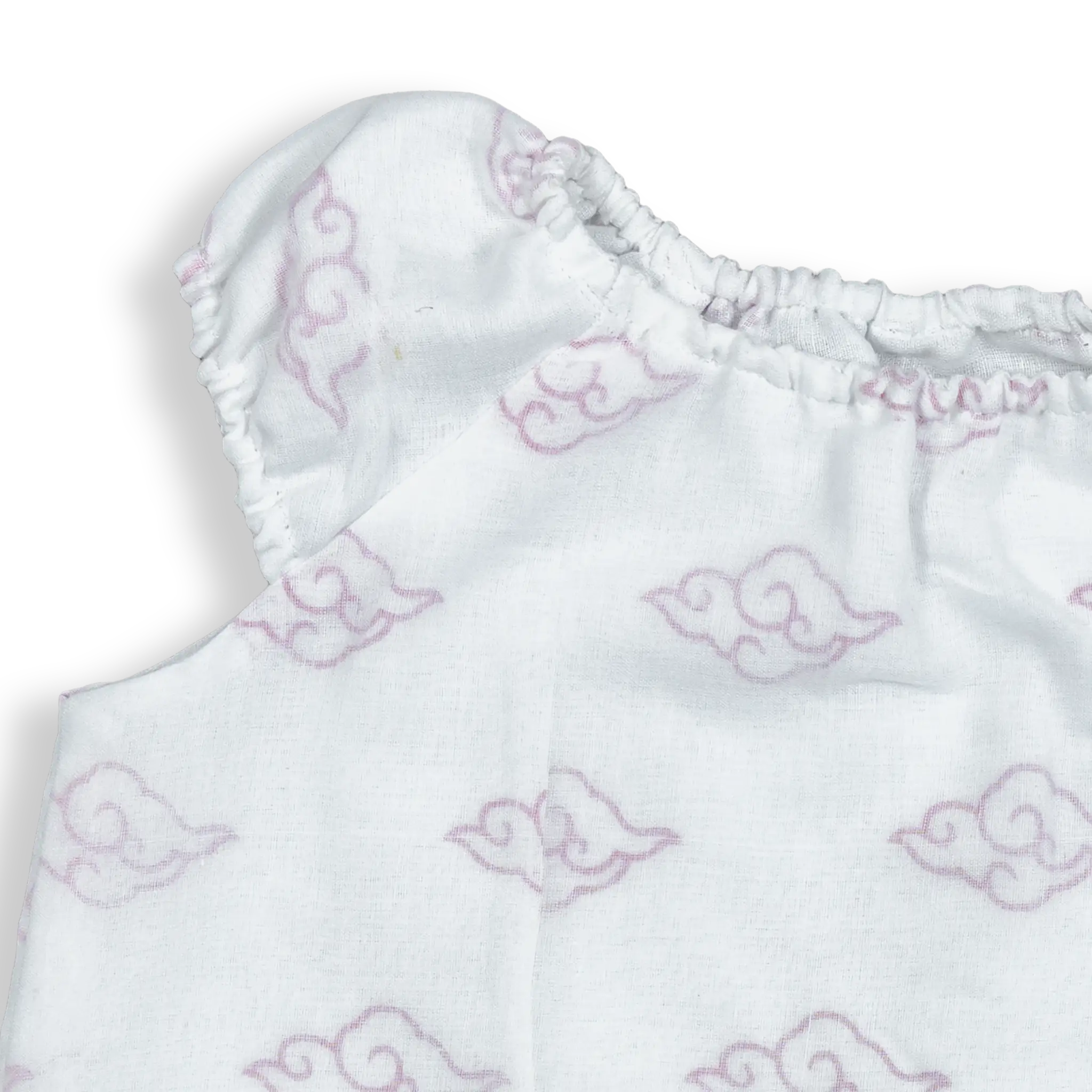 These Dresses are made with 3 layers of finest voile cotton. It gives a smooth and comforting feel to your baby's skin. 