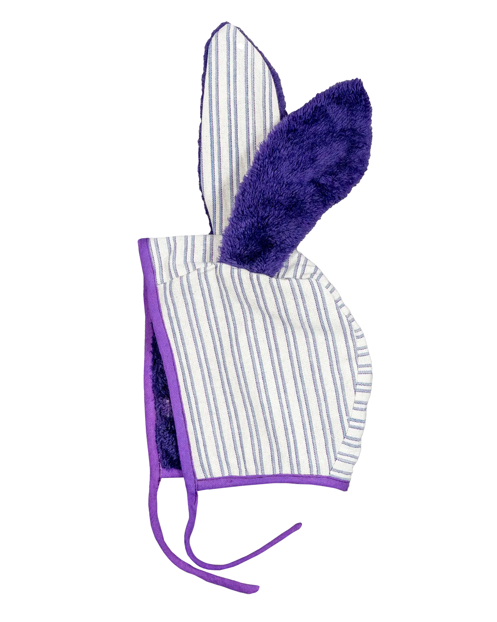 With its playful bunny ears, the Warm Bonnet Hat is made of 100% cotton and features a soft fleece lining, providing a snug and comfortable fit. 