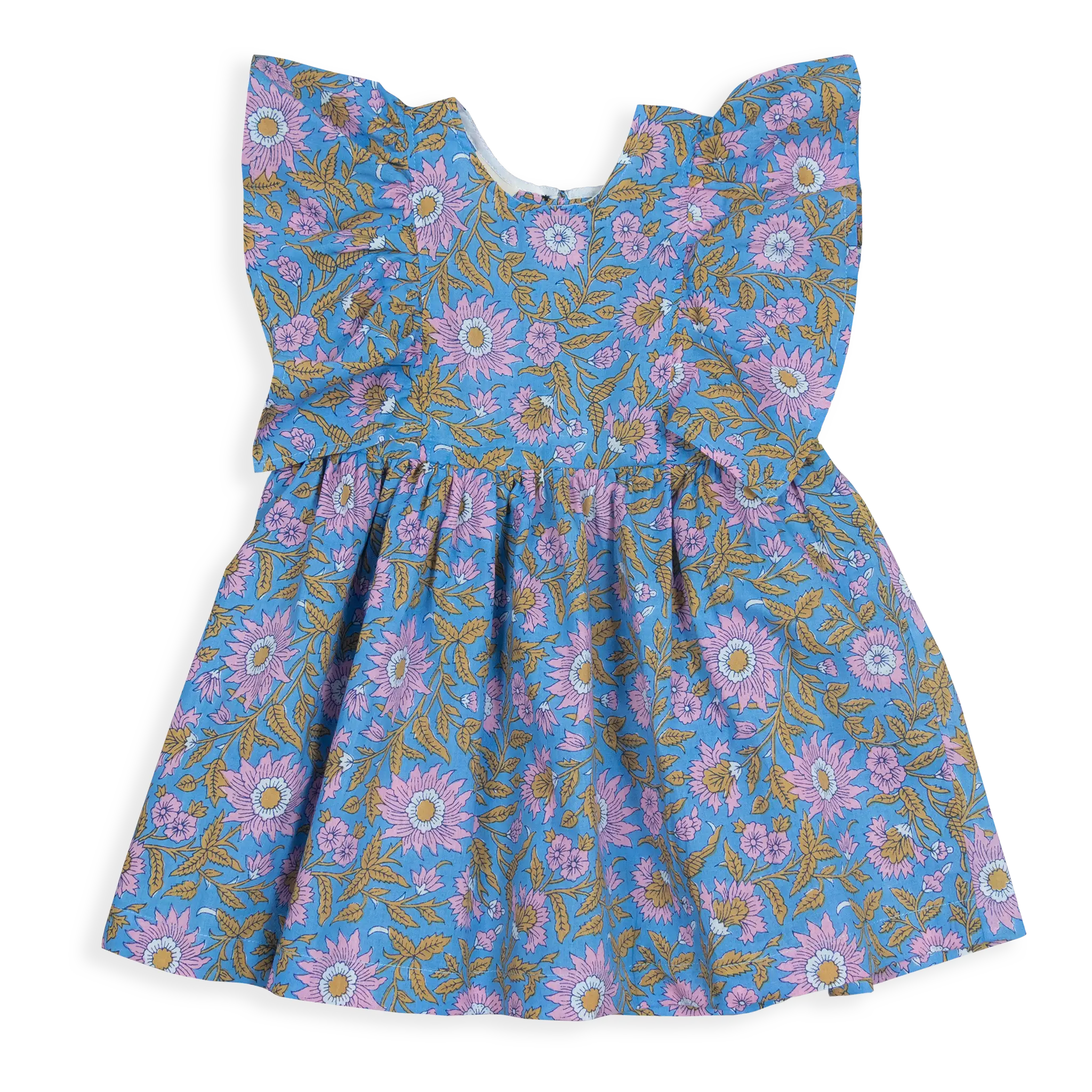 Dress your little one in this adorable Kokroma Cotton Candy Dress! Perfect for girls aged 1.5-5 years, it's a beautiful addition to any wardrobe.