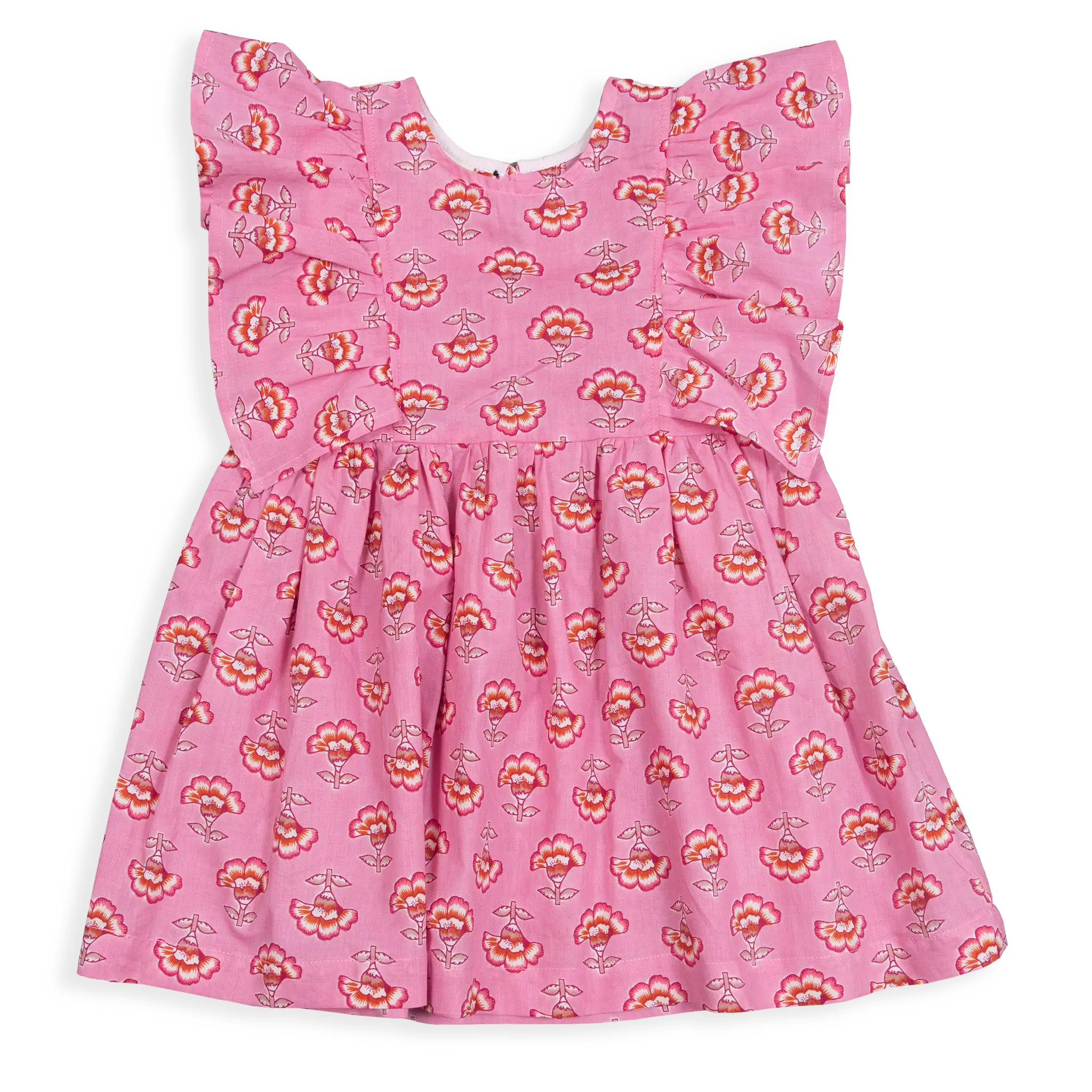 Dress your little one in this adorable Kokroma Cotton Candy Dress! Perfect for girls aged 1.5-5 years, it's a beautiful addition to any wardrobe.