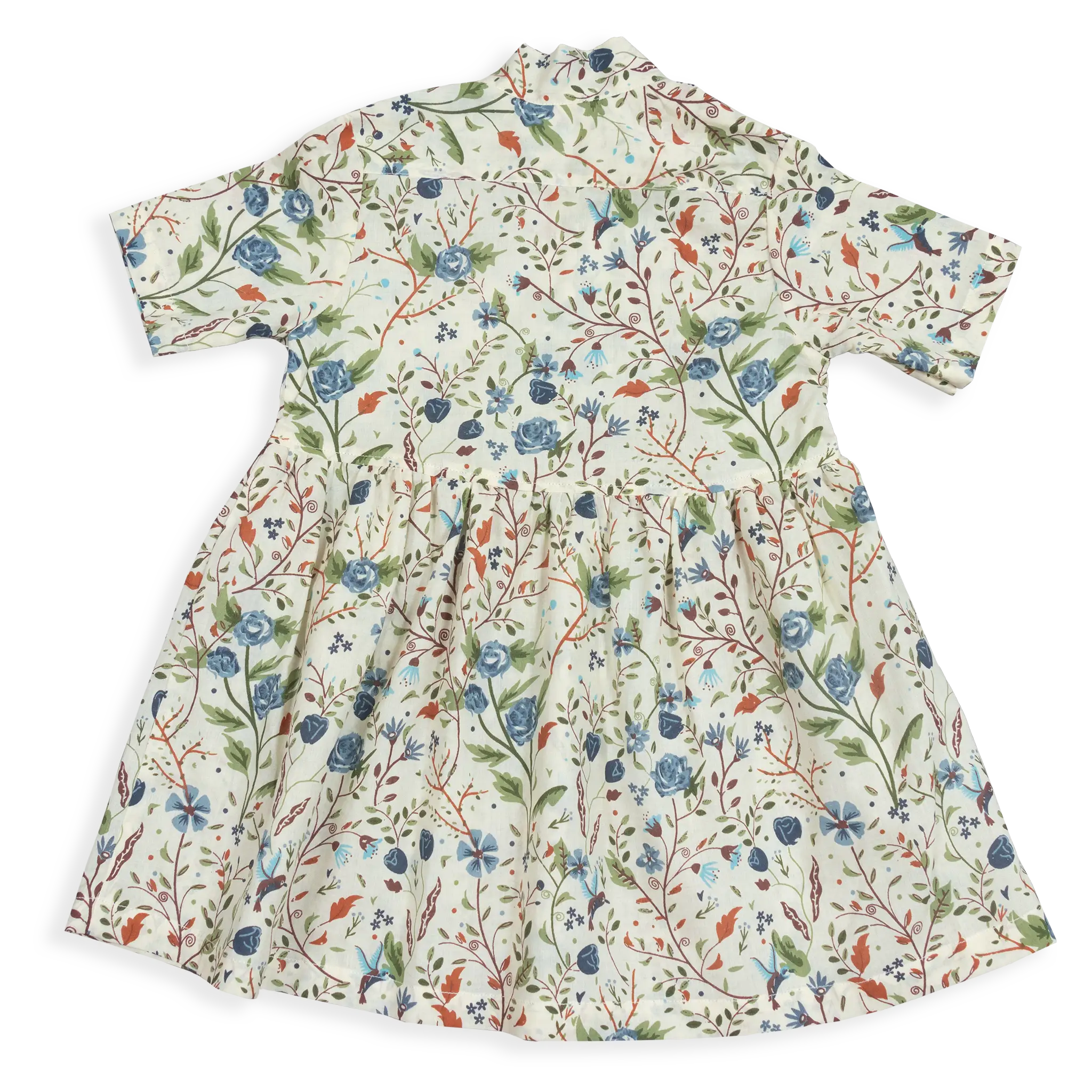 Kokroma Petal Princess Shirt Cotton Dress (1.5-5 Years)