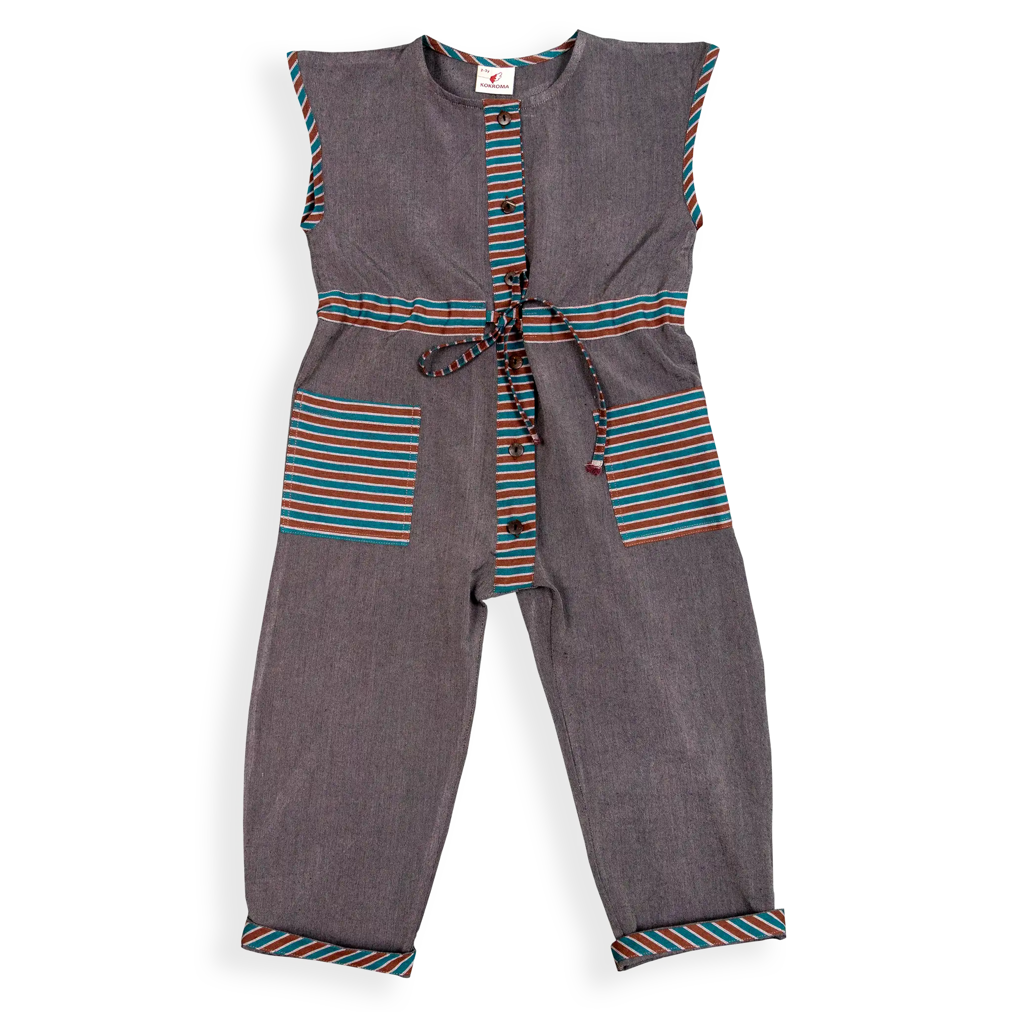 Sunset Safari Jumpsuit is the ultimate combination of comfort, style, and practicality for your little explorer! 