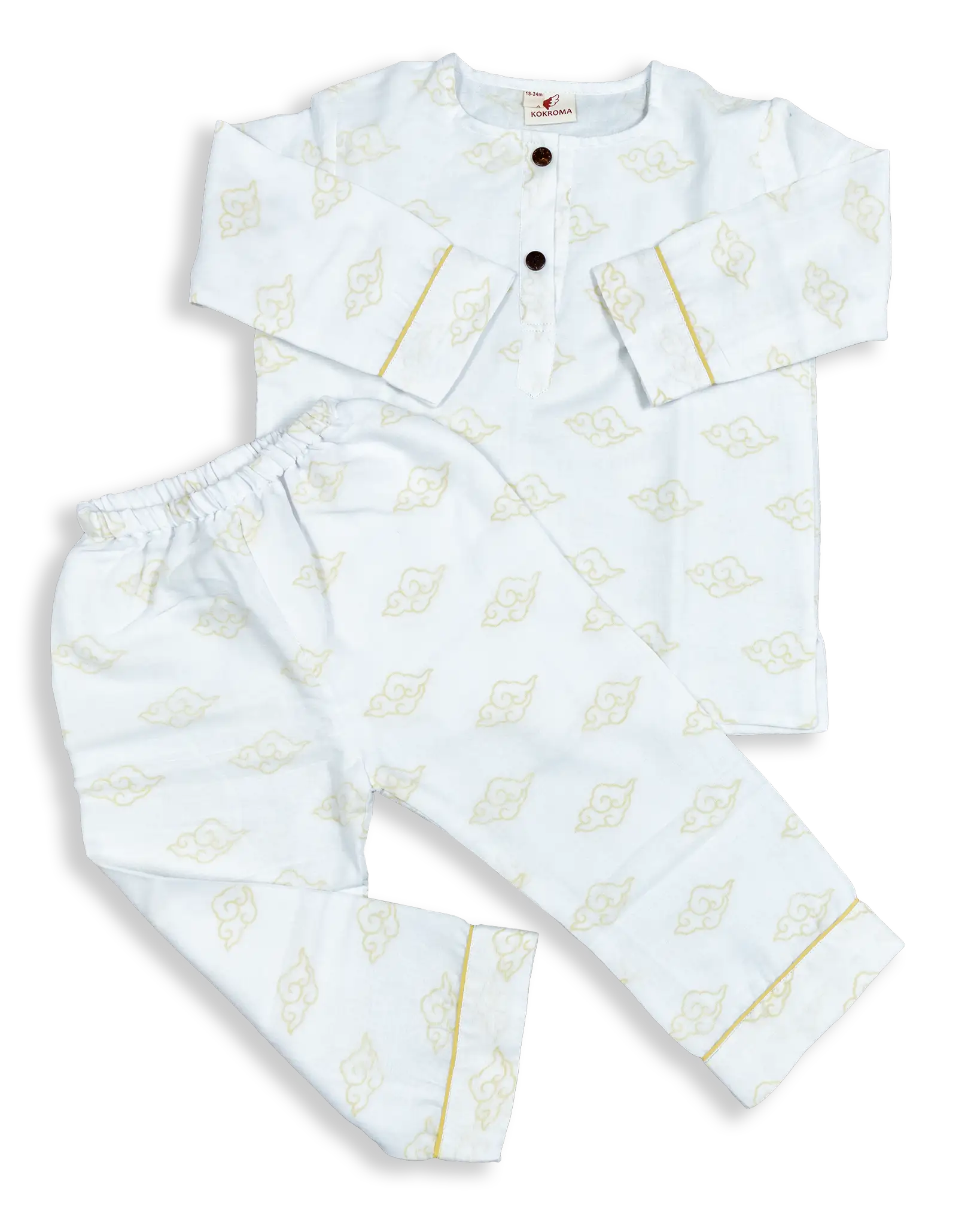 Our Muslin Pyjamas for Babies and Toddlers are designed with comfort in mind, using the finest Muslin cotton and 3 layers of fabric for maximum breathability and warmth.